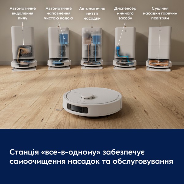 Фото - Робот-пылесос моющий Electrolux ER81UW3SW